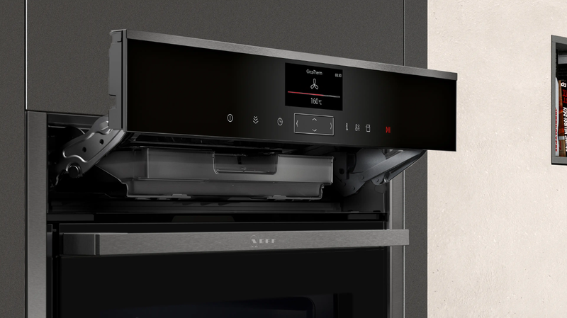 N 90 Forno da incasso compatto a vapore 60 x 45 cm Graphite-Grey