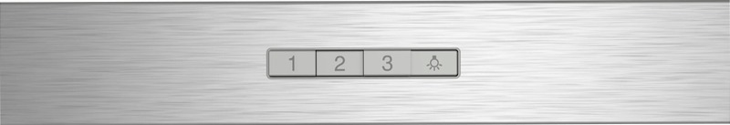 N 30 Cappa a parete 60 cm Acciaio inox