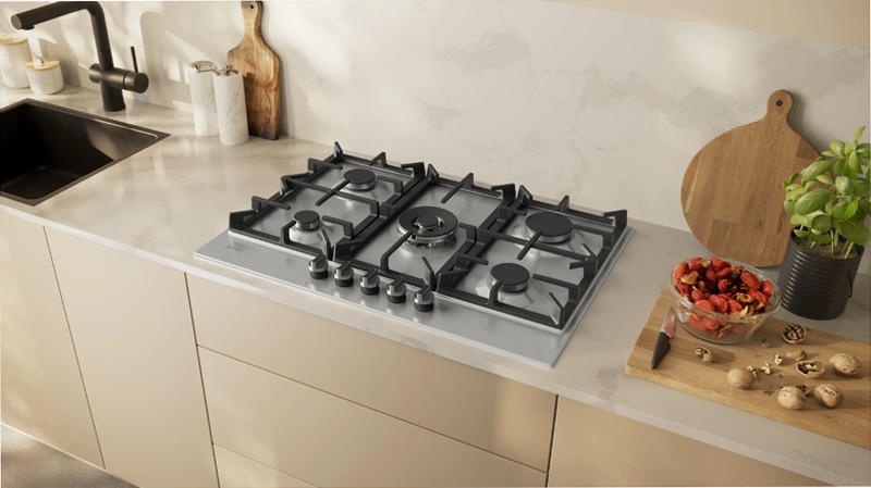 Piano Cottura a Gas N 70 Acciaio Inox