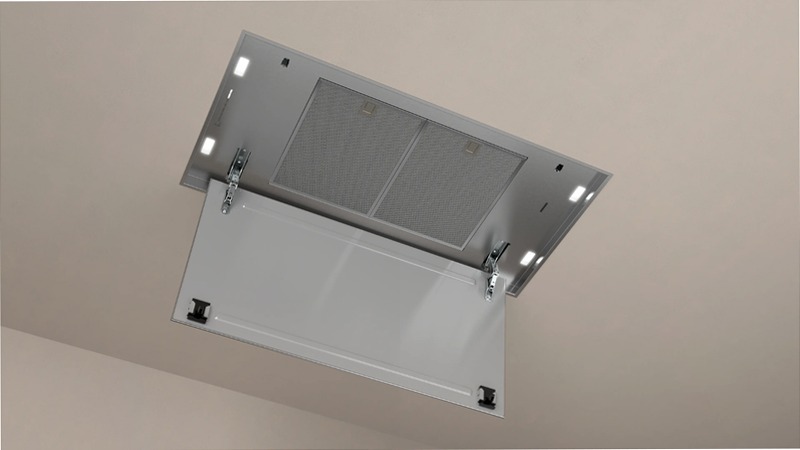 N 50 Cappa a soffitto 90 cm Acciaio inox