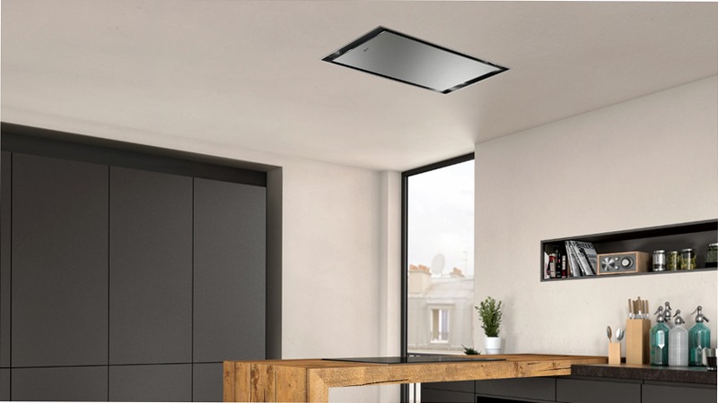 N 50 Cappa a soffitto 90 cm Acciaio inox