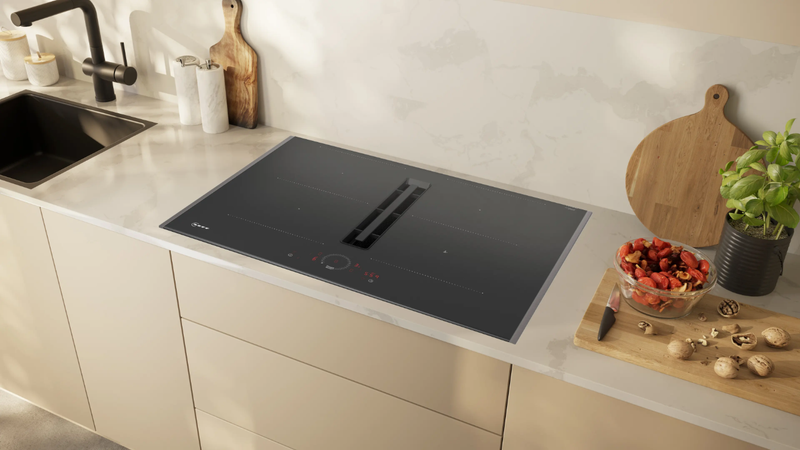 N 70 Piano a induzione con cappa integrata 70 cm