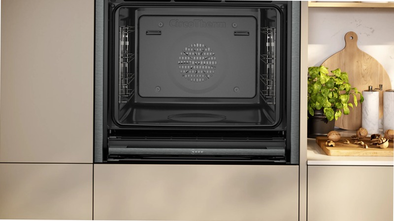 N 90 Forno da incasso a vapore 60 x 60 cm Graphite-Grey