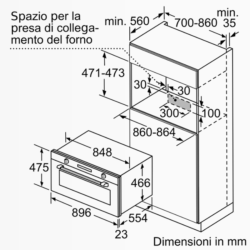 Forno da Incasso NEFF N50 Acciaio
