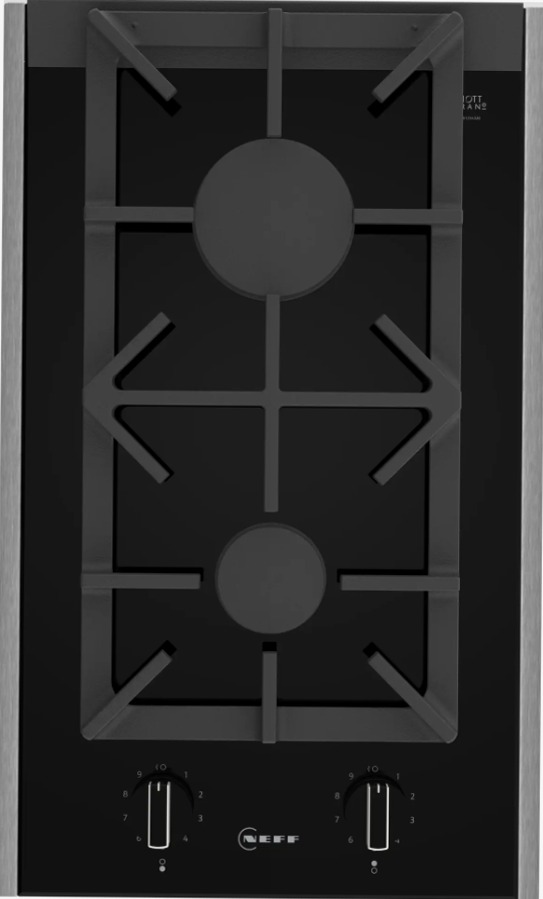 Domino N90 - Piano Cottura a Gas 30 cm Nero