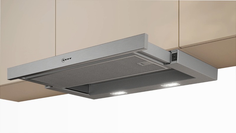 N 30 Telescopic Cooker Hood 60 cm Grigio Metallizzato
