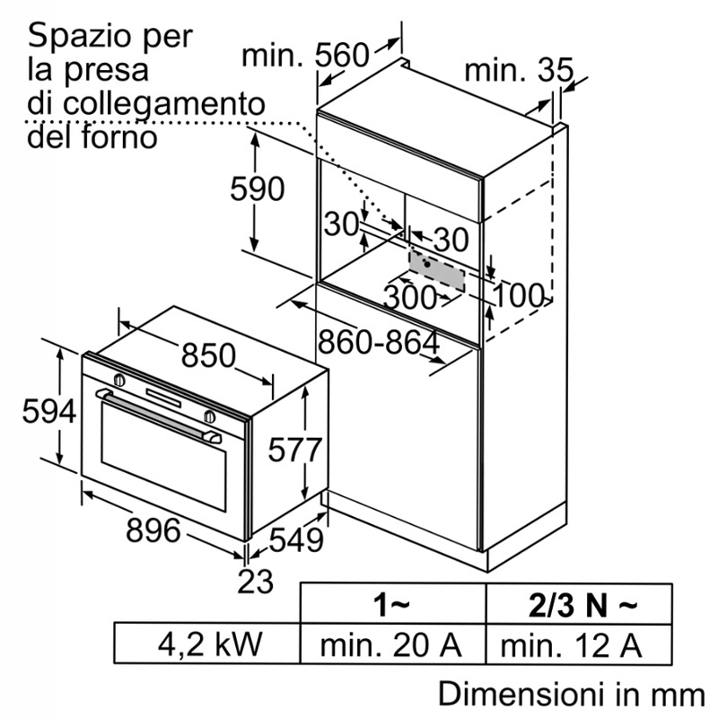 Forno da incasso NEFF N50 Acciaio