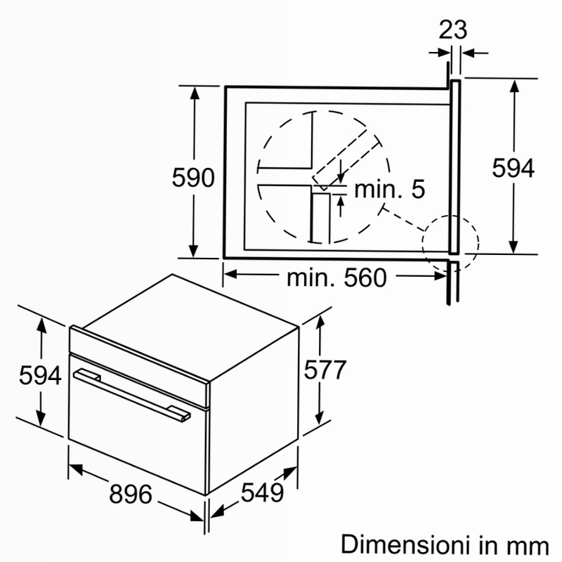 Forno da incasso NEFF N50 Acciaio