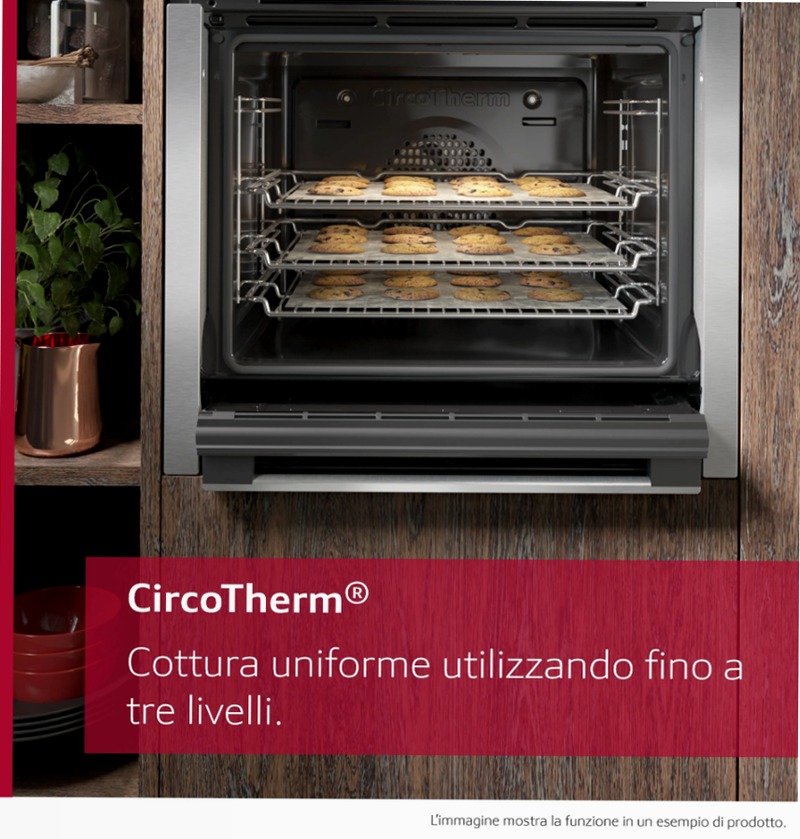 Forno da incasso N50 60x60 cm Acciaio inox