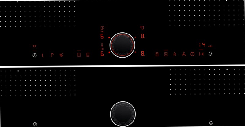 N 90 Piano Cottura a Induzione 80 cm Nero