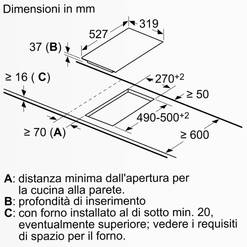 N70 Domino - Piano Cottura Elettrico 30 cm