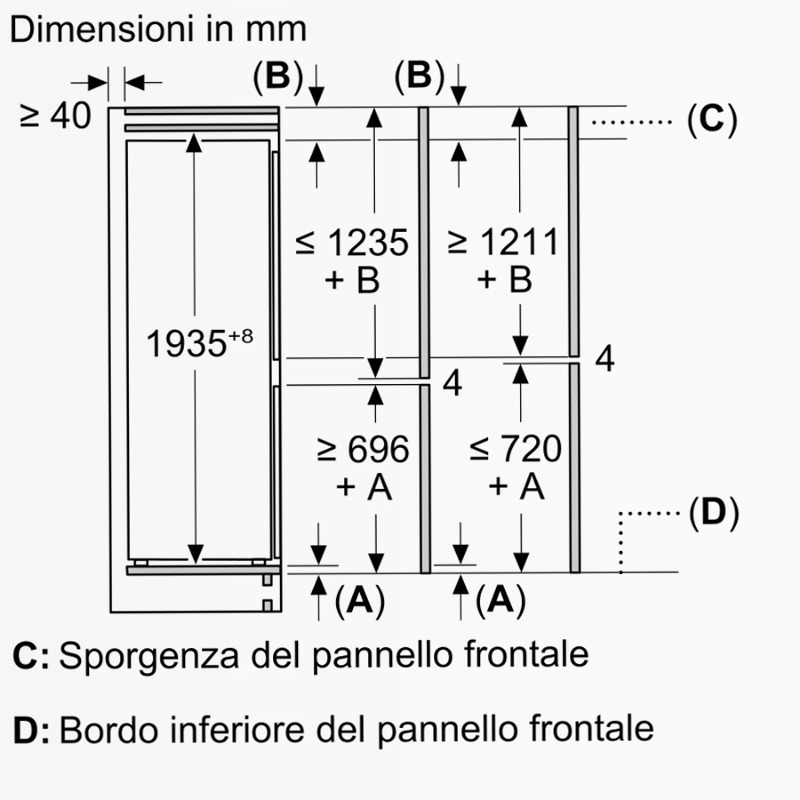 Frigorifero N 70 Neff KB7966DD0