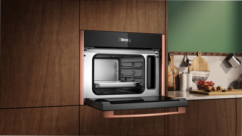 N 70 Forno compatto "solo a vapore" da incasso 60 x 45 cm Flex Design