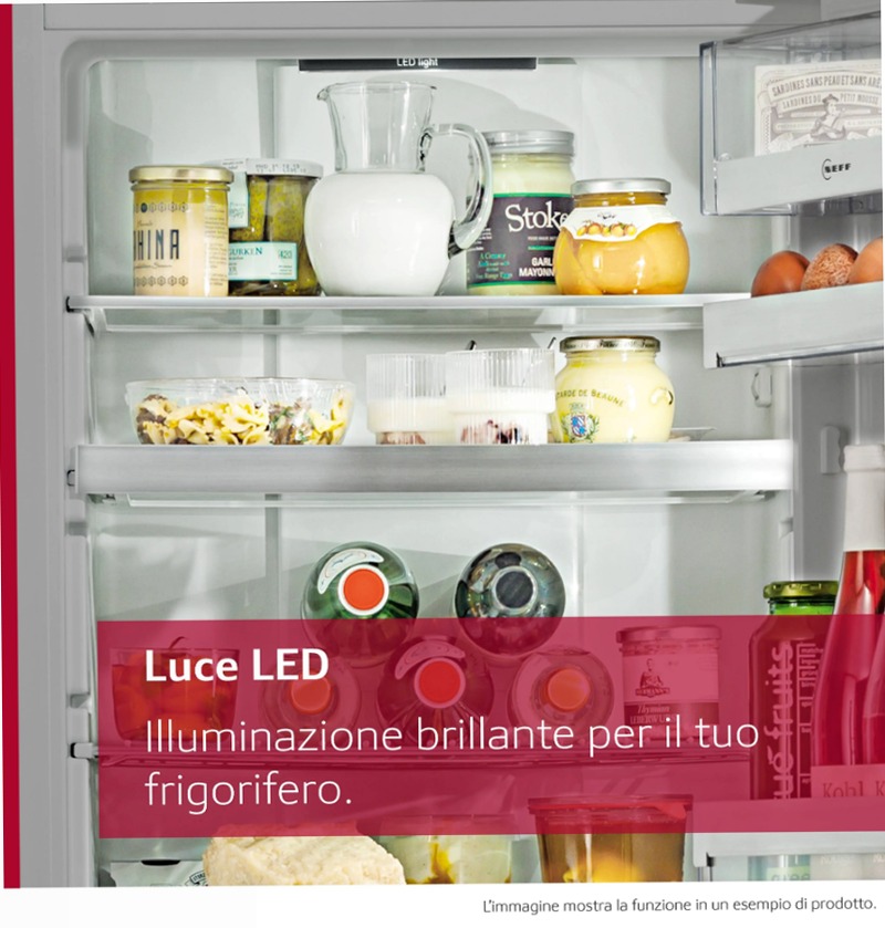 Frigorifero N50 Combinato da Incasso