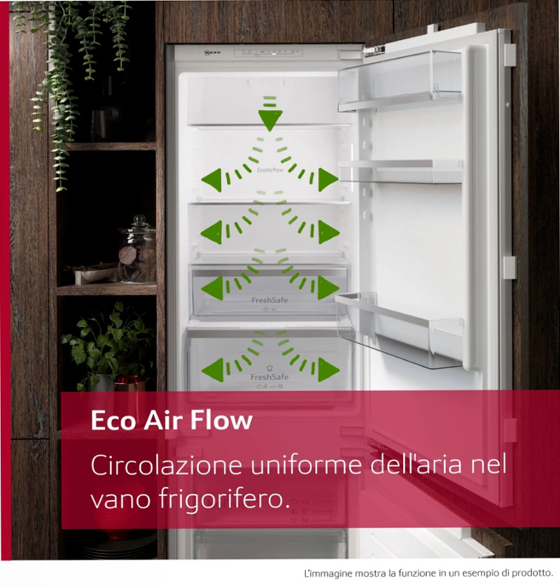 Frigorifero N50 Combinato da Incasso