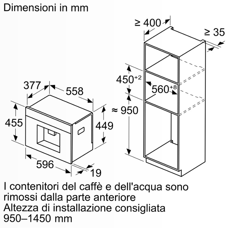 N 90 Macchina da caffè automatica Flex Design
