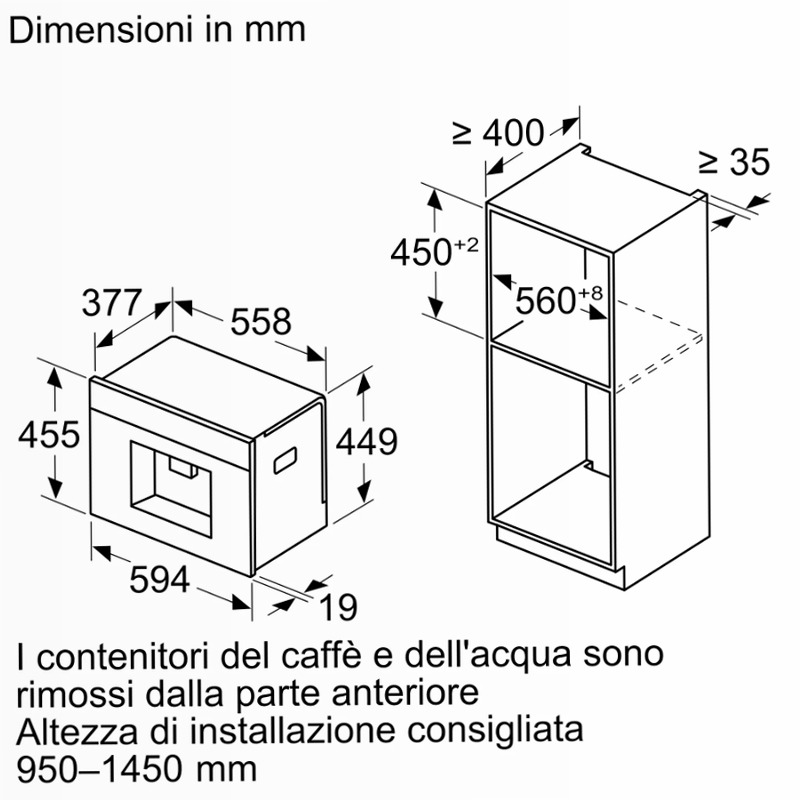 N 90 Macchina da caffè automatica Flex Design