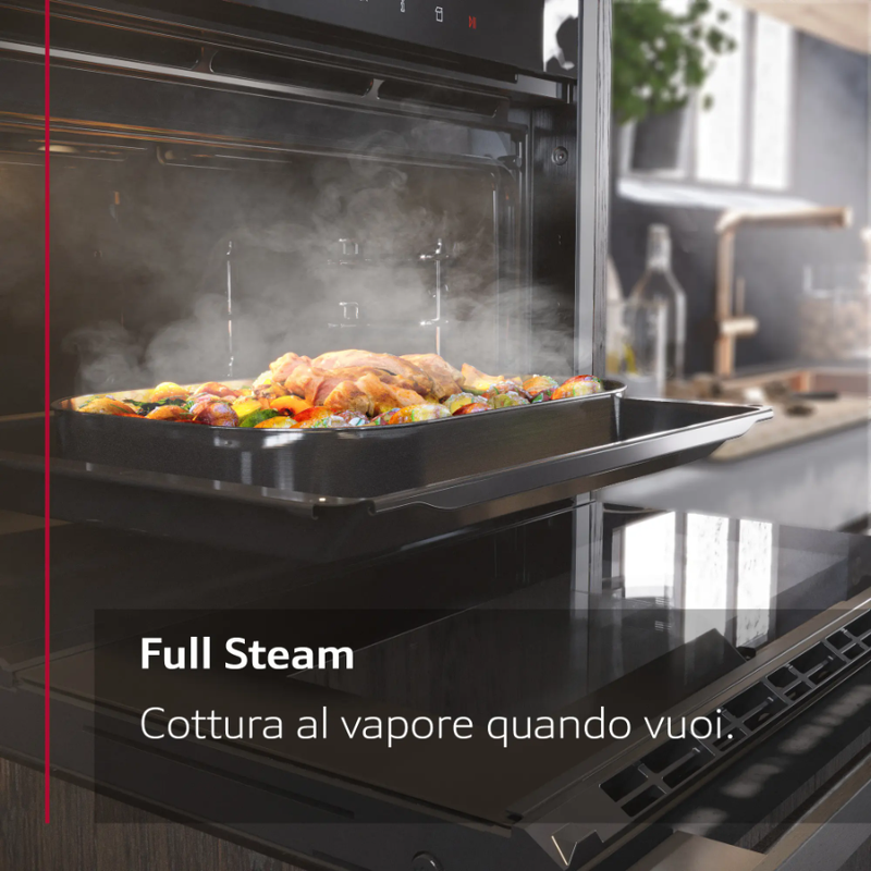 Forno da incasso a vapore N90 Graphite-Grey
