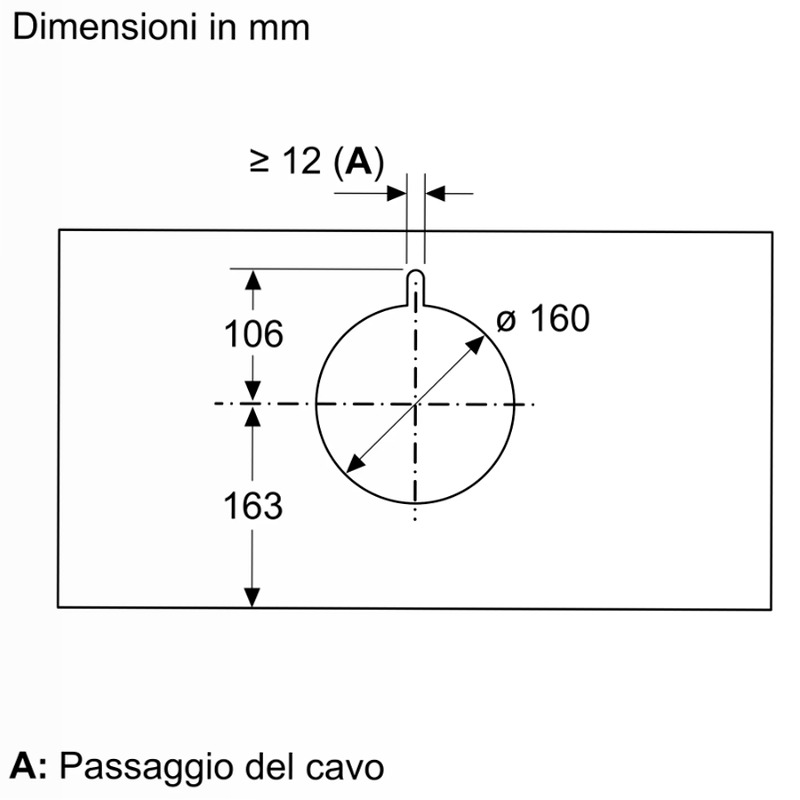 N 70 Cappe integrate nel pensile 90 cm In vetro nero, Nero