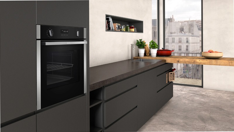 Forno da incasso N50 60x60 cm Acciaio inox