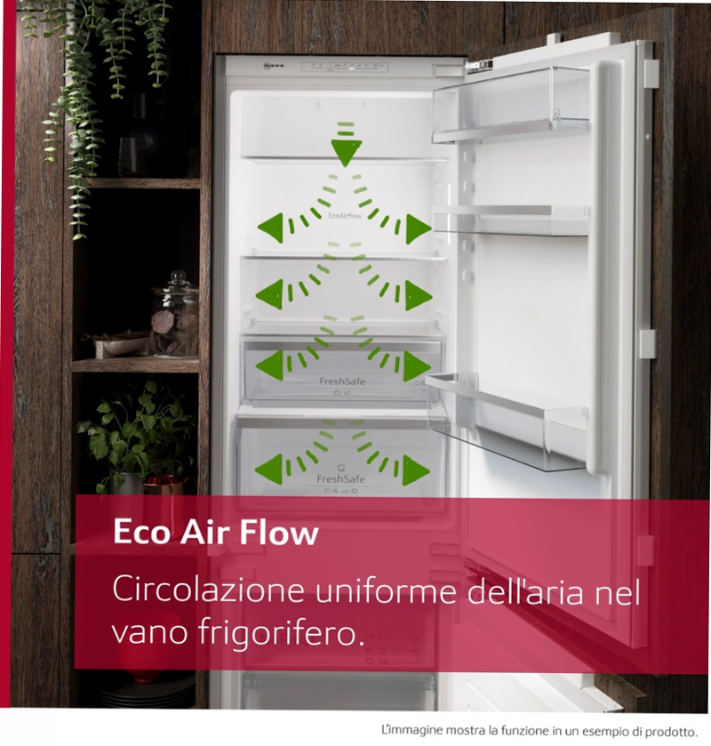 Frigorifero N30 Combinato da Incasso