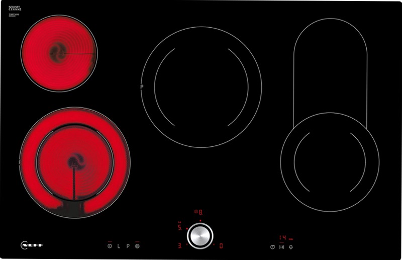 N 70 Piano Cottura Elettrico 80 cm Flush Mount