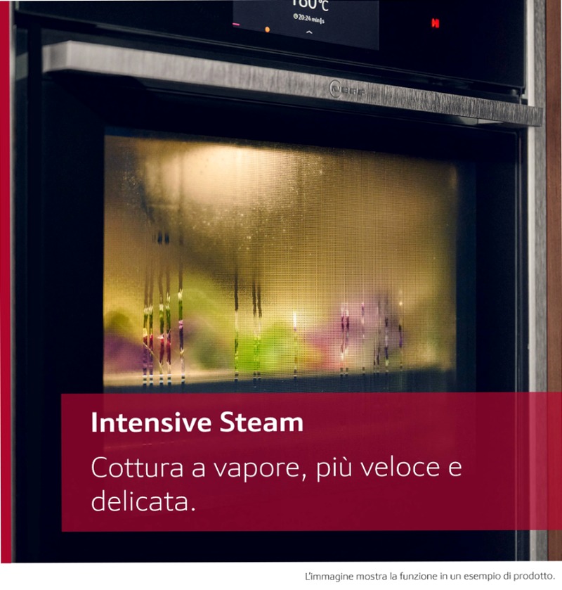 Forno da incasso a vapore N 90 Flex Design