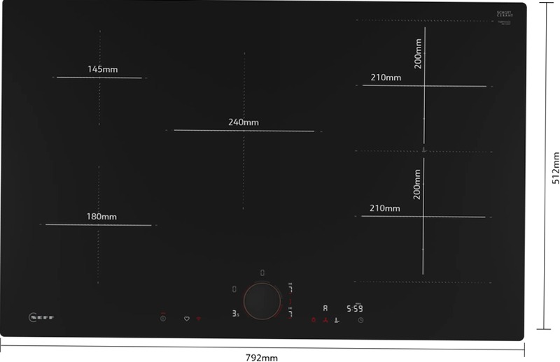 Piano Cottura a Induzione Neff N90