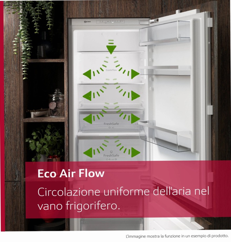 Frigorifero N50 Combinato da Incasso