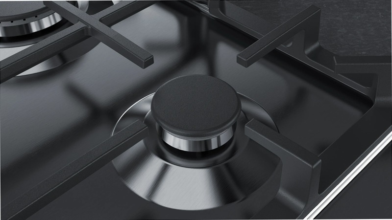 Piano Cottura a Gas N70 90 cm Acciaio Inox