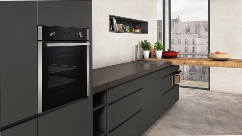 Forno da incasso NEFF N30 60x60 cm 60 A Acciaio