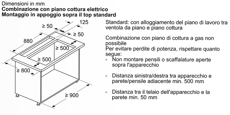 N 90 Cappa telescopica Flex Design