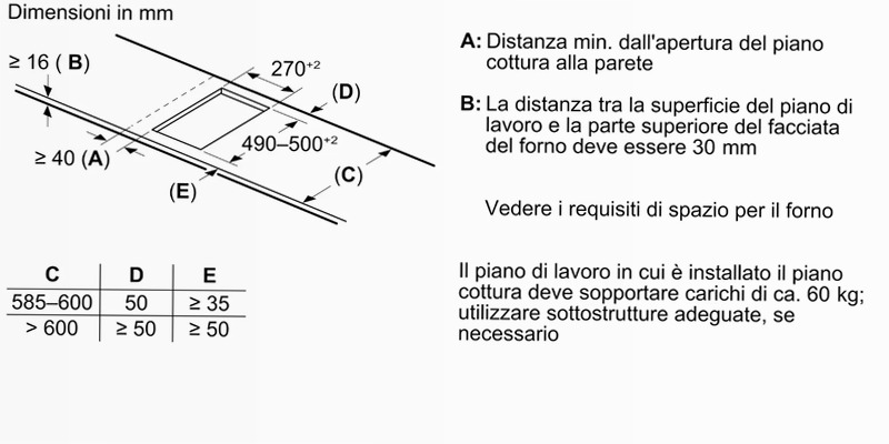N 70 Piano a induzione flex 30 cm