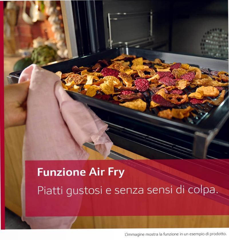N 90 Forno da incasso a vapore 60 x 60 cm alu brushed black anodized