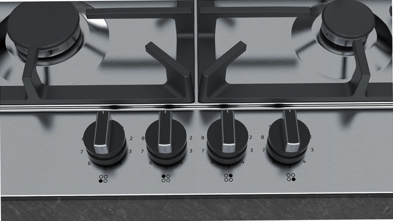 Piano Cottura a Gas N70 Acciaio Inox 60 cm