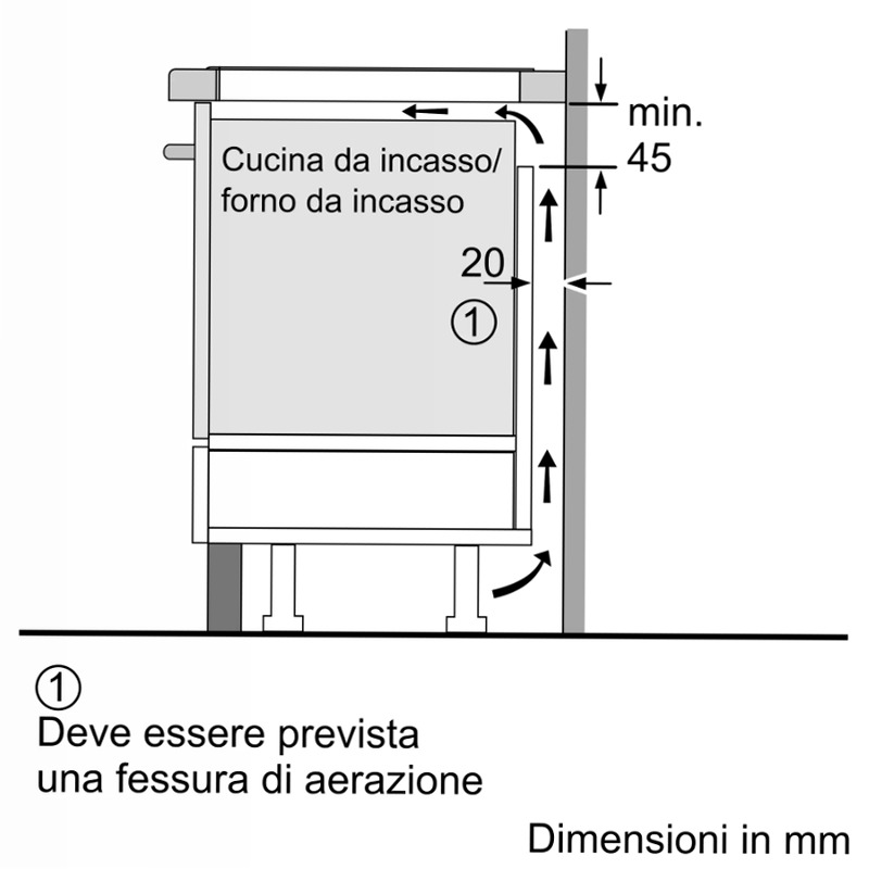 Piano Cottura a Induzione 90cm Flush Mount