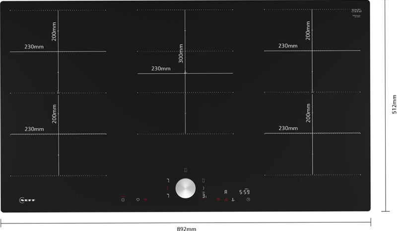 Piano Cottura Induzione 90 cm Neff A