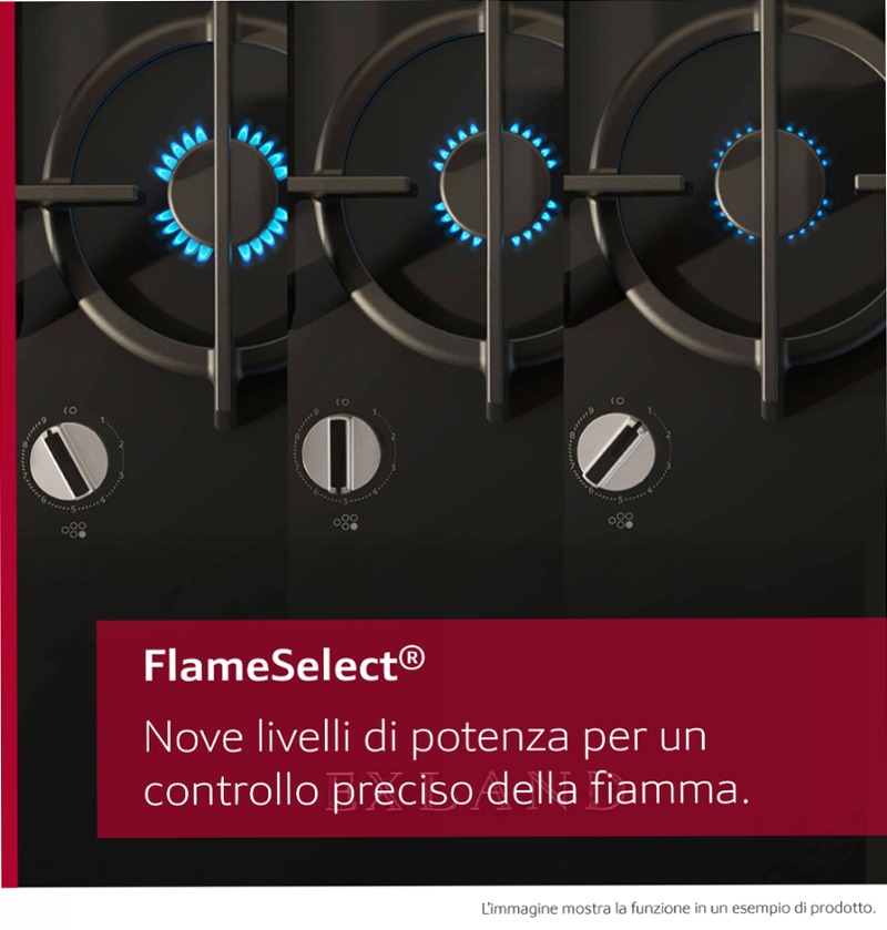 Piano Cottura a Gas N70 90 cm Acciaio Inox