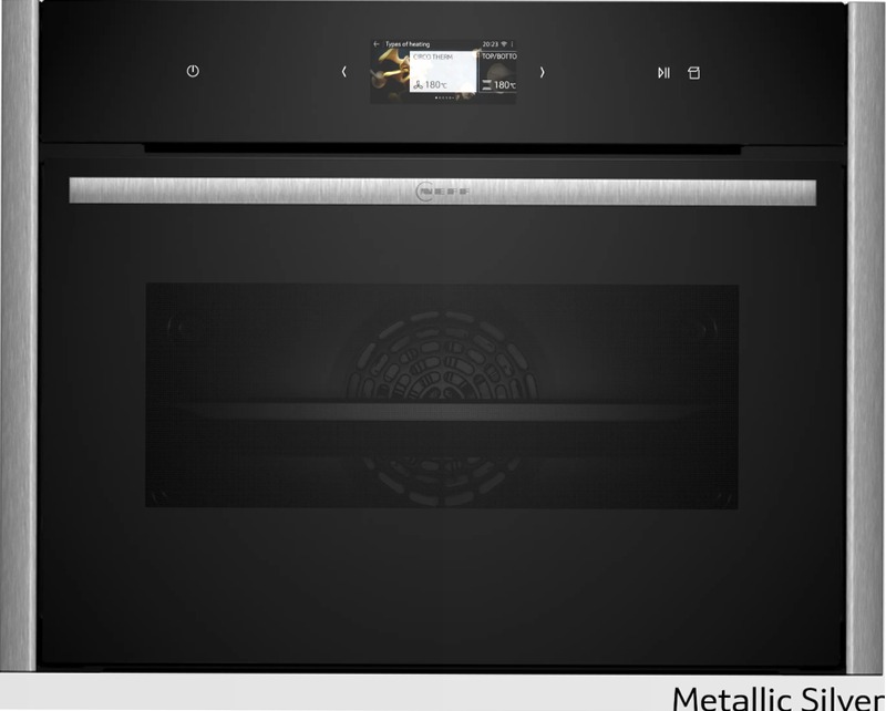 N 90 Forno da incasso compatto a vapore 60 x 45 cm Flex Design