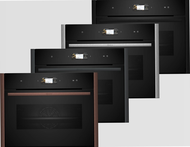 N 90 Forno da incasso compatto a vapore 60 x 45 cm Flex Design