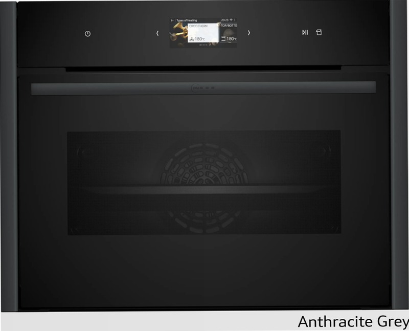 N 90 Forno da incasso compatto a vapore 60 x 45 cm Flex Design