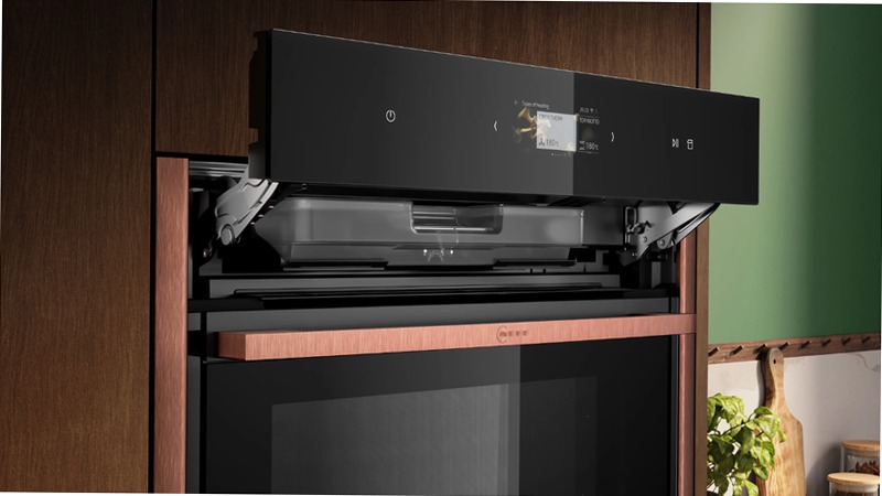 N 90 Forno da incasso compatto a vapore 60 x 45 cm Flex Design