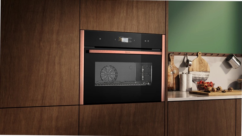 N 90 Forno da incasso compatto a vapore 60 x 45 cm Flex Design