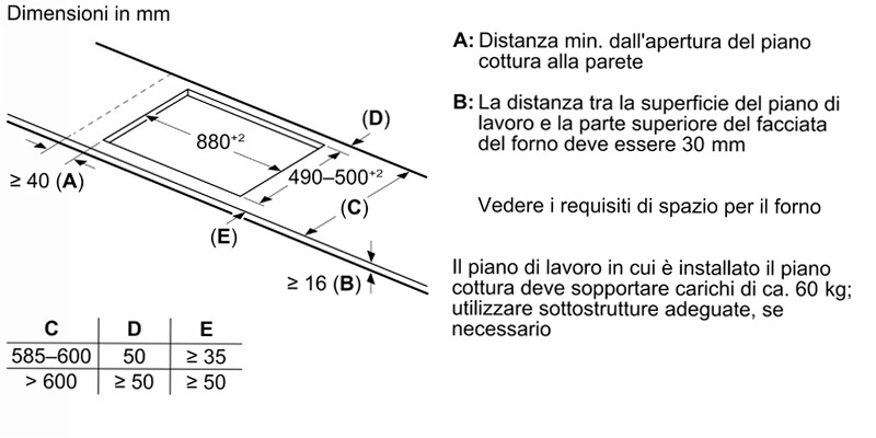 Piano Cottura a Induzione N 90 Flex Design