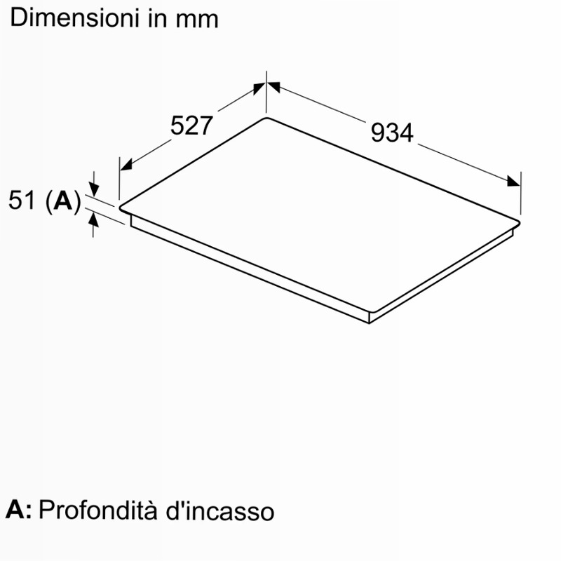 Piano Cottura a Induzione N 90 Flex Design