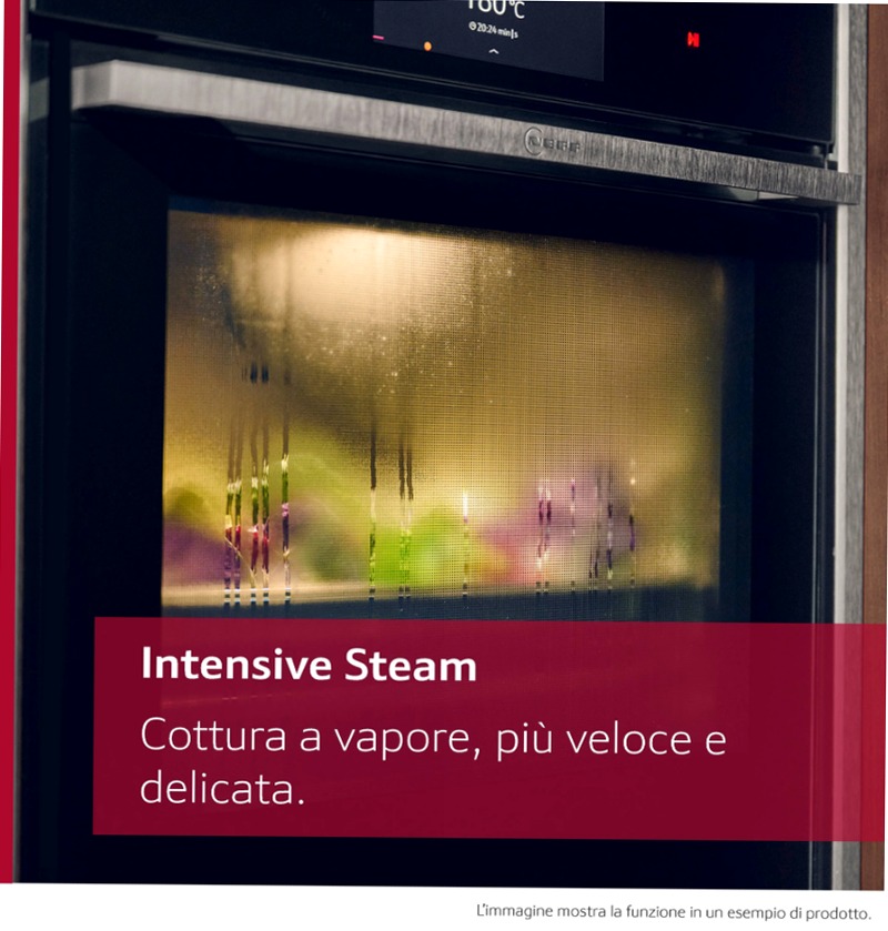 Forno da incasso a vapore N 90 Flex Design
