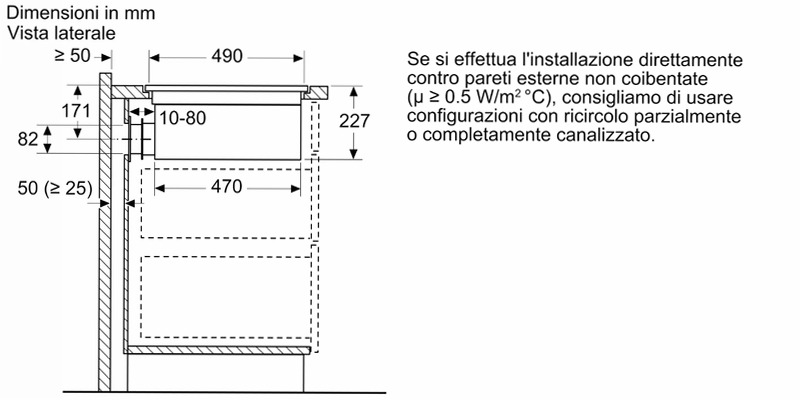 N90 Piano a induzione NEFF Nero