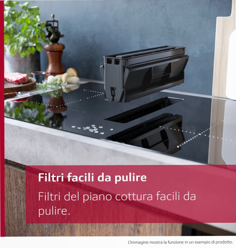 N90 Piano a induzione NEFF Nero