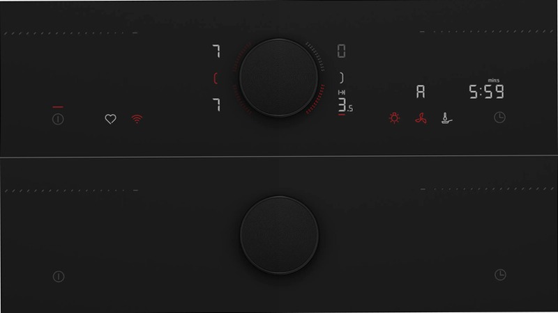N90 Piano a induzione NEFF Nero