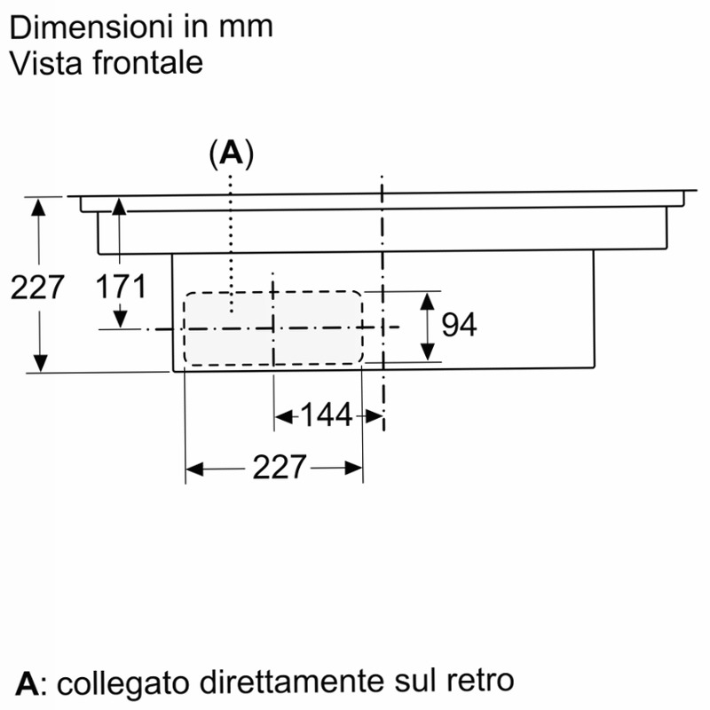 N90 Piano a induzione NEFF Nero